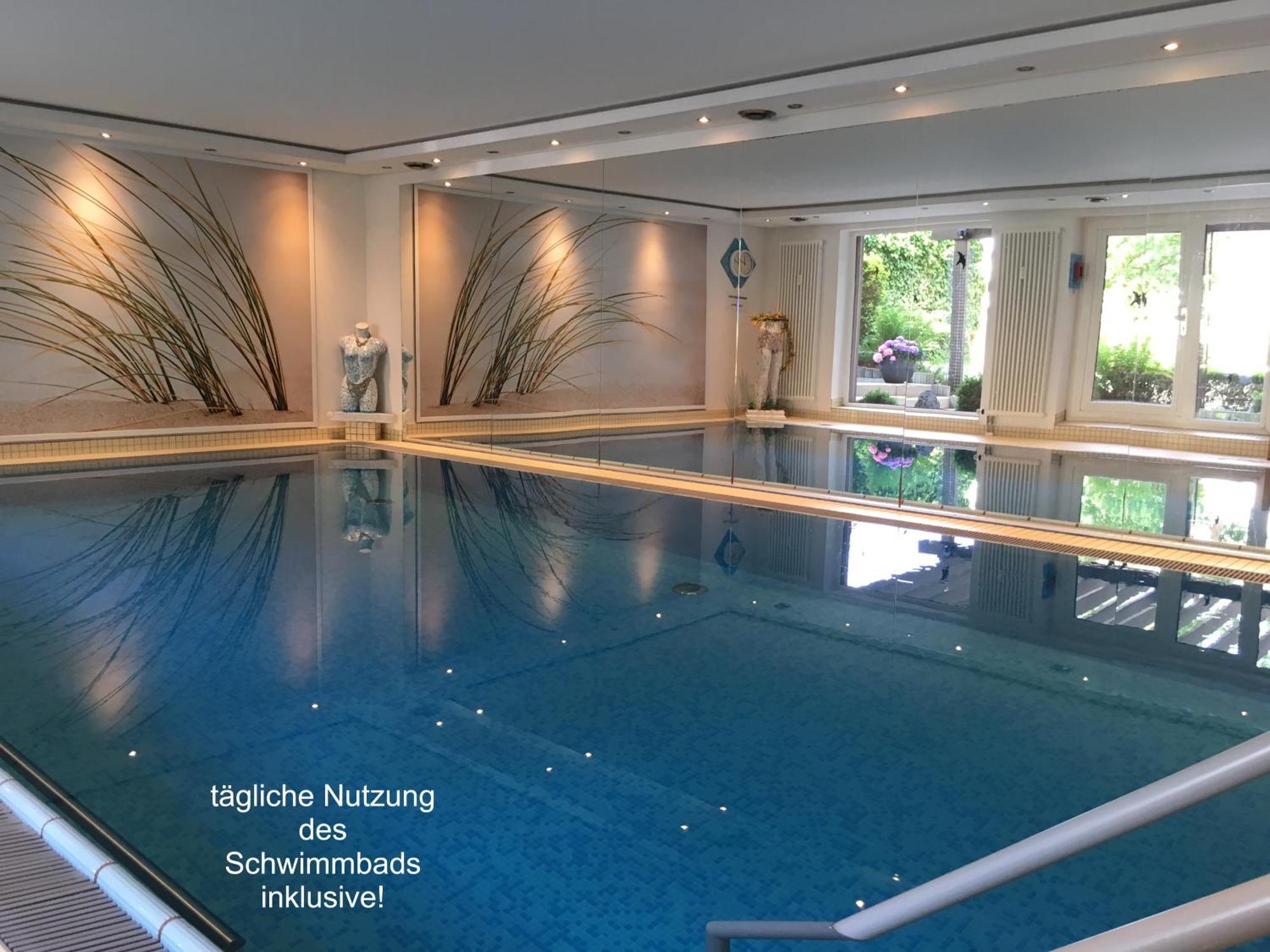 Appartementresidenz Am Kurpark - Ferienwohnungen Mit Pool & Sauna & Garage Bad Salzuflen Exterior foto